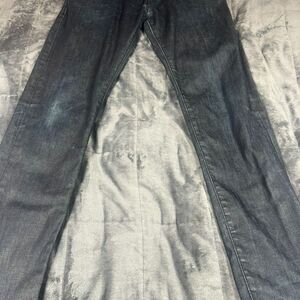 Mens Mavi White Edge Slim Fit dark blue stretch‎ jeans size 34 x 32